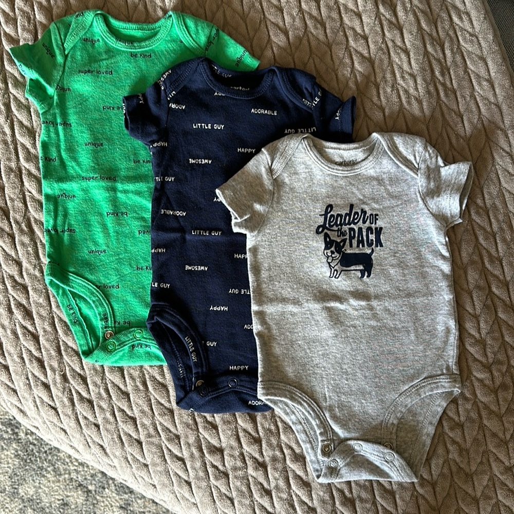 Carter’s onesies